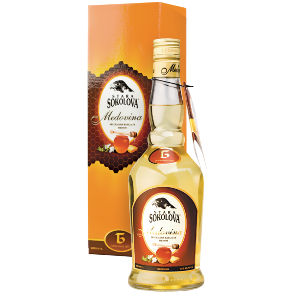 Stara Sokolova Medovina Brandy 70cl - 1000x1000 - transparent